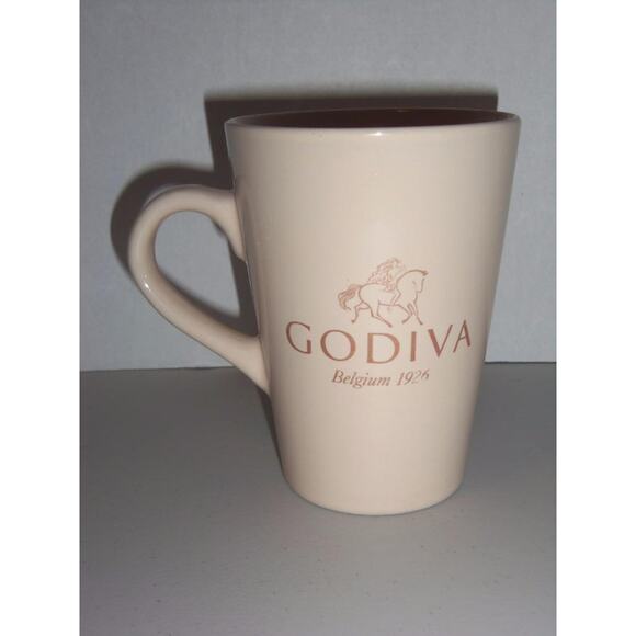 Godiva Chocolate Coffee Cup Mug Belgium 1926 Cream Hot Cocoa -071606 - Picture 1 of 3